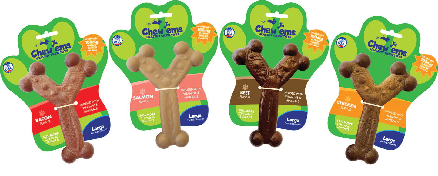 Chew'ems with Hemp Seed Oil Large Bundle