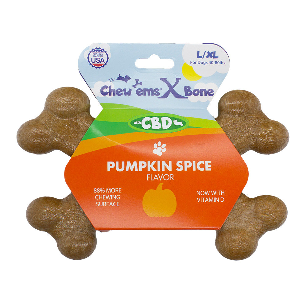 Chew'ems X Bone with Hemp Seed Oil
