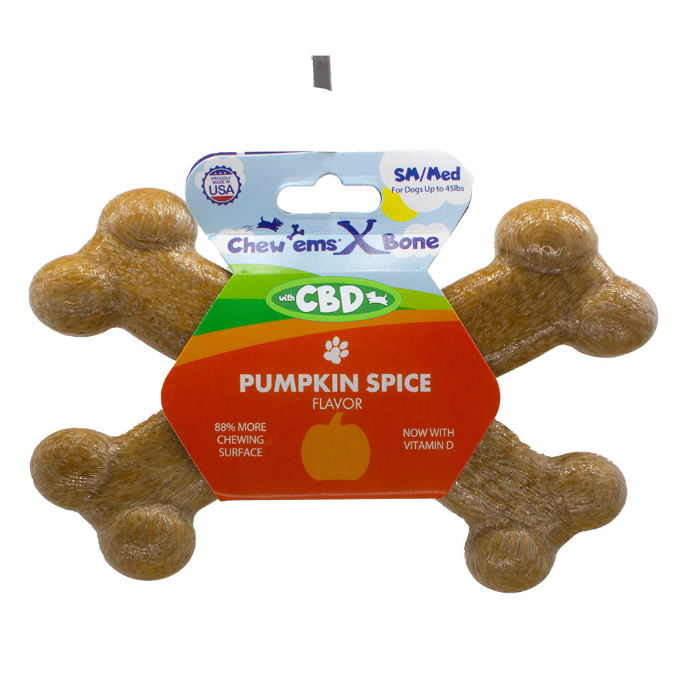 Chew'ems X Bone with Hemp Seed Oil