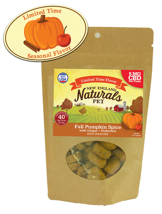 New England Naturals Fall Pumpkin Spice with Hemp Seed Oil